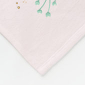 Couverture Polaire Ballerina sucrée personnalisée (Coin)