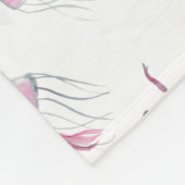Couverture Polaire Ballerine de méduses - Bridgette (Coin)