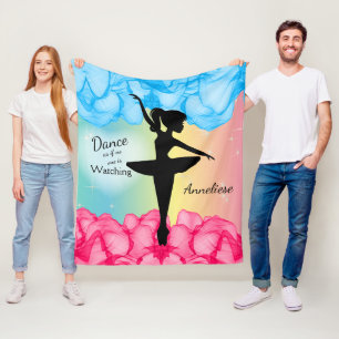 Couverture Polaire Ballerine élégante de danse