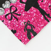 Couverture Polaire Ballerines nommées faites sur commande de parties (Coin)