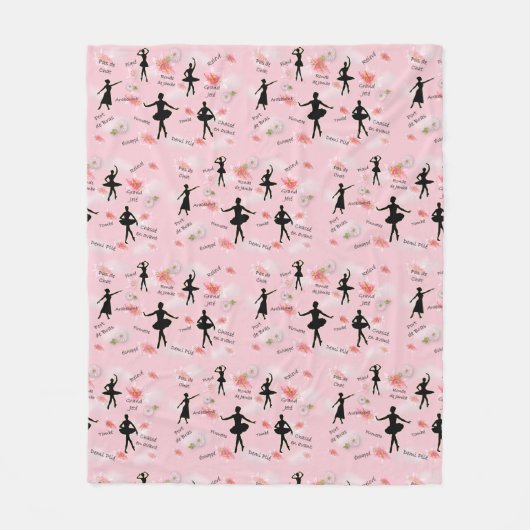Couverture Polaire Ballet (Devant)
