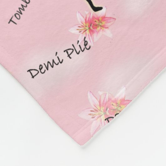 Couverture Polaire Ballet (Coin)