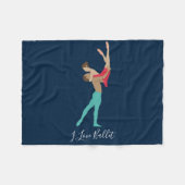 Couverture Polaire Ballet (Devant (Horizontal))