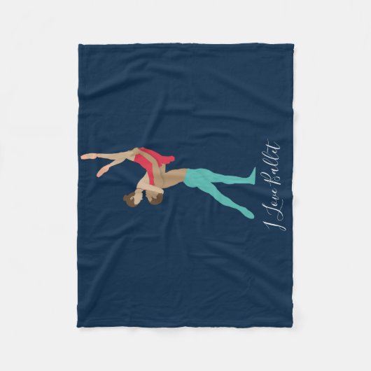 Couverture Polaire Ballet (Devant)
