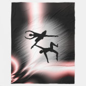 Couverture Polaire Ballet Couple Dance (Devant)