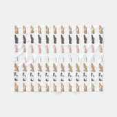 Couverture Polaire Ballet Tap Jazz Lyrique Acro Chaussures Enseignant (Devant (Horizontal))