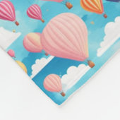 Couverture Polaire Ballon à air chaud (Coin)