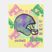 COUVERTURE POLAIRE BALLON DE FOOT AMÉRICAIN (Devant)