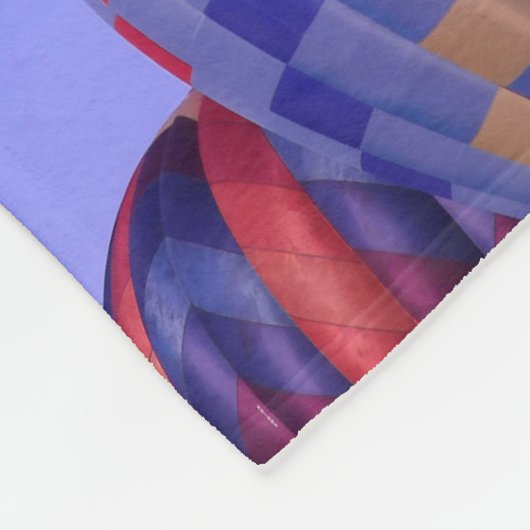 Couverture Polaire Ballons à air chaud (Coin)