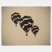 Couverture Polaire Ballons à air chaud rustiques (Devant (Horizontal))