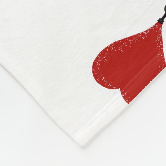Couverture Polaire Ballons cardiaques (Coin)