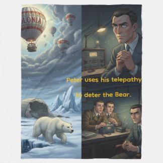 Couverture Polaire Ballons Chauds au-dessus de l'Antarctique