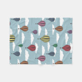 Couverture Polaire Ballons chauds colorés (Devant (Horizontal))