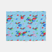 Couverture Polaire Ballons colorés (Devant (Horizontal))