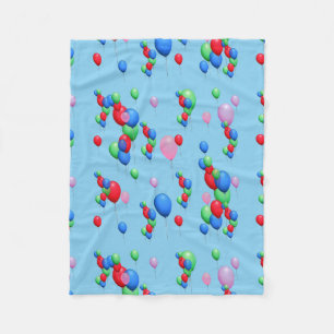 Couverture Polaire Ballons colorés