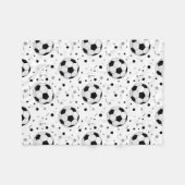 Couverture Polaire Ballons de football (Devant (Horizontal))