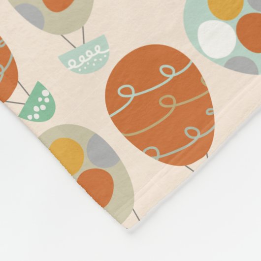 Couverture Polaire Ballons Whimsical à air chaud (Coin)