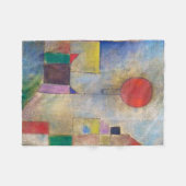 Couverture Polaire Balloon rouge, Klee (Devant (Horizontal))