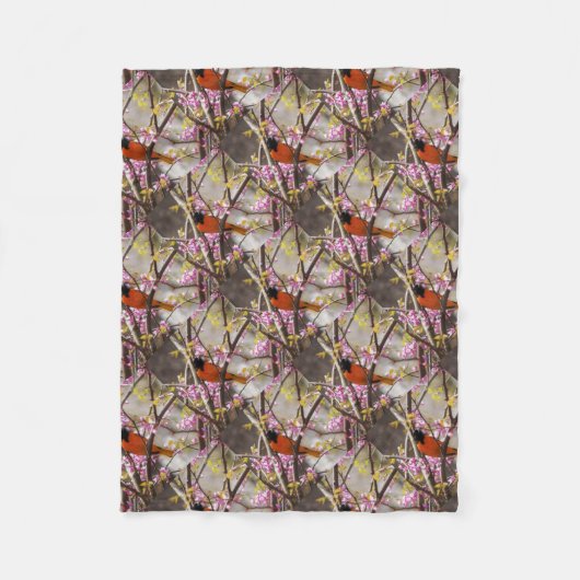 Couverture Polaire Baltimore Oriole (Devant)