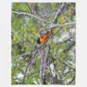 Couverture Polaire Baltimore Oriole (Devant)