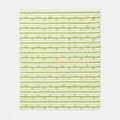 COUVERTURE POLAIRE BAMBOU ARBRE MOTIF CLAIR DESIGN OUVRAGE PAPIER SH (Devant)
