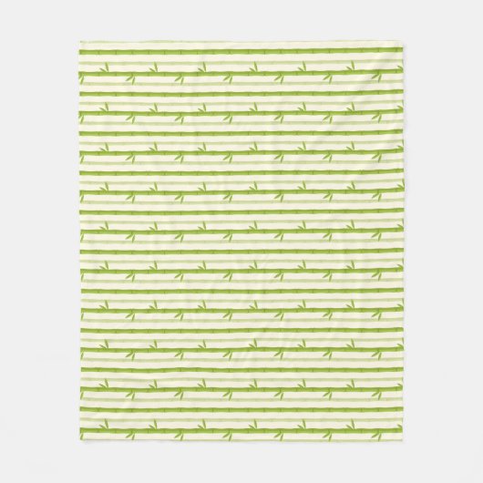 COUVERTURE POLAIRE BAMBOU ARBRE MOTIF CLAIR DESIGN OUVRAGE PAPIER SH (Devant)