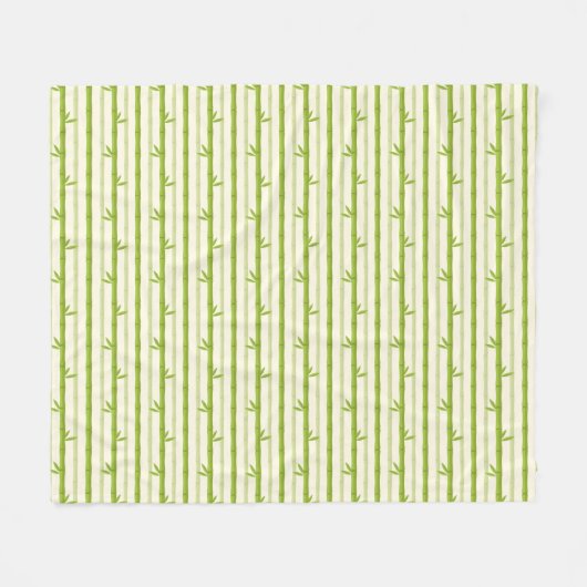 COUVERTURE POLAIRE BAMBOU ARBRE MOTIF CLAIR DESIGN OUVRAGE PAPIER SH (Devant (Horizontal))