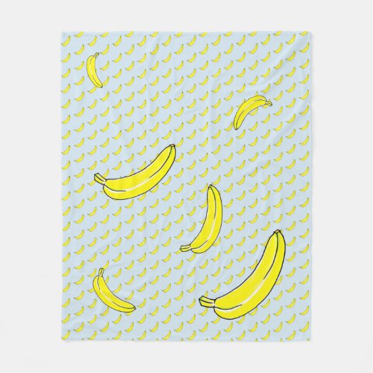 Couverture Polaire Banane (Devant)