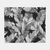 Couverture Polaire Banane Feuille 3 (Devant (Horizontal))
