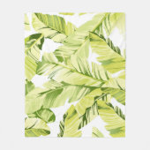 Couverture Polaire Banane Feuille 4 (Devant)