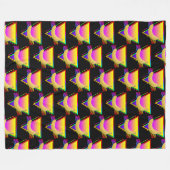 Couverture Polaire Banane Fruit Rétro (Devant (Horizontal))