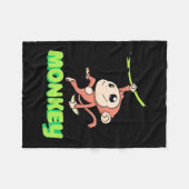 Couverture Polaire Banane singe (Devant (Horizontal))