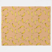 Couverture Polaire Bananes (Devant (Horizontal))