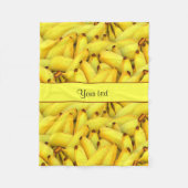 Couverture Polaire Bananes (Devant)