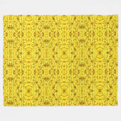 Couverture Polaire Bananes à propos de ma petite crosse Blankie (Devant (Horizontal))