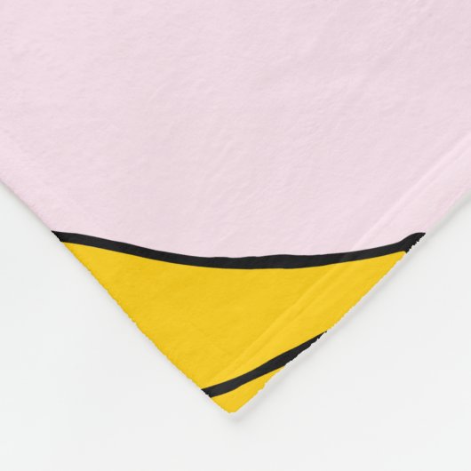 Couverture Polaire Bananes blanches (Coin)