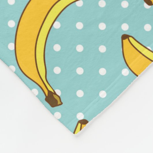 Couverture Polaire Bananes et points de Polk (Coin)