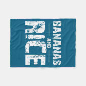 Couverture Polaire Bananes et riz  (Devant (Horizontal))