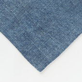 Couverture Polaire Bandana Denim Look (Coin)