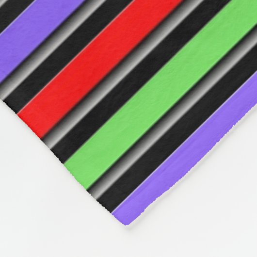 Couverture Polaire Bande 3 Modifier la couleur (Coin)