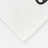 Couverture Polaire Bande dessinée de chien de Terrier d'écossais (Coin)