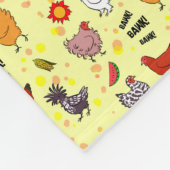 Couverture Polaire Bande dessinée sans couture mignonne de motif de (Coin)