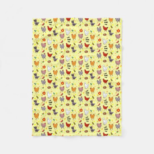 Couverture Polaire Bande dessinée sans couture mignonne de motif de (Devant)