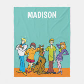 Couverture Polaire Bande entière 14 Mystery Inc (Devant)