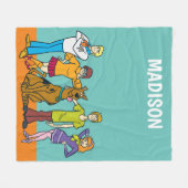 Couverture Polaire Bande entière 14 Mystery Inc (Devant (Horizontal))