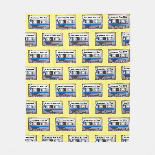 Couverture Polaire Bande mixte Hanoukka (Devant)