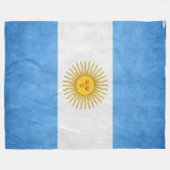 Couverture Polaire Bandera Argentina (Devant (Horizontal))