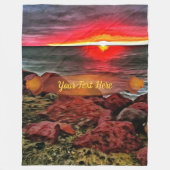 Couverture Polaire Banderas Rocky Sunset 914 (Devant)