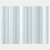 Couverture Polaire Bandes bleu glace (Devant (Horizontal))