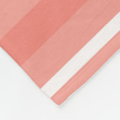 Couverture Polaire Bandes coralliennes (Coin)